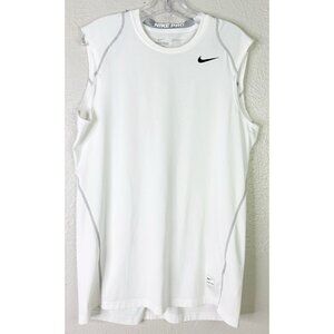 Nike Pro Dri-fit Medium Fitted Sleeveless Athletic Shirt EUC